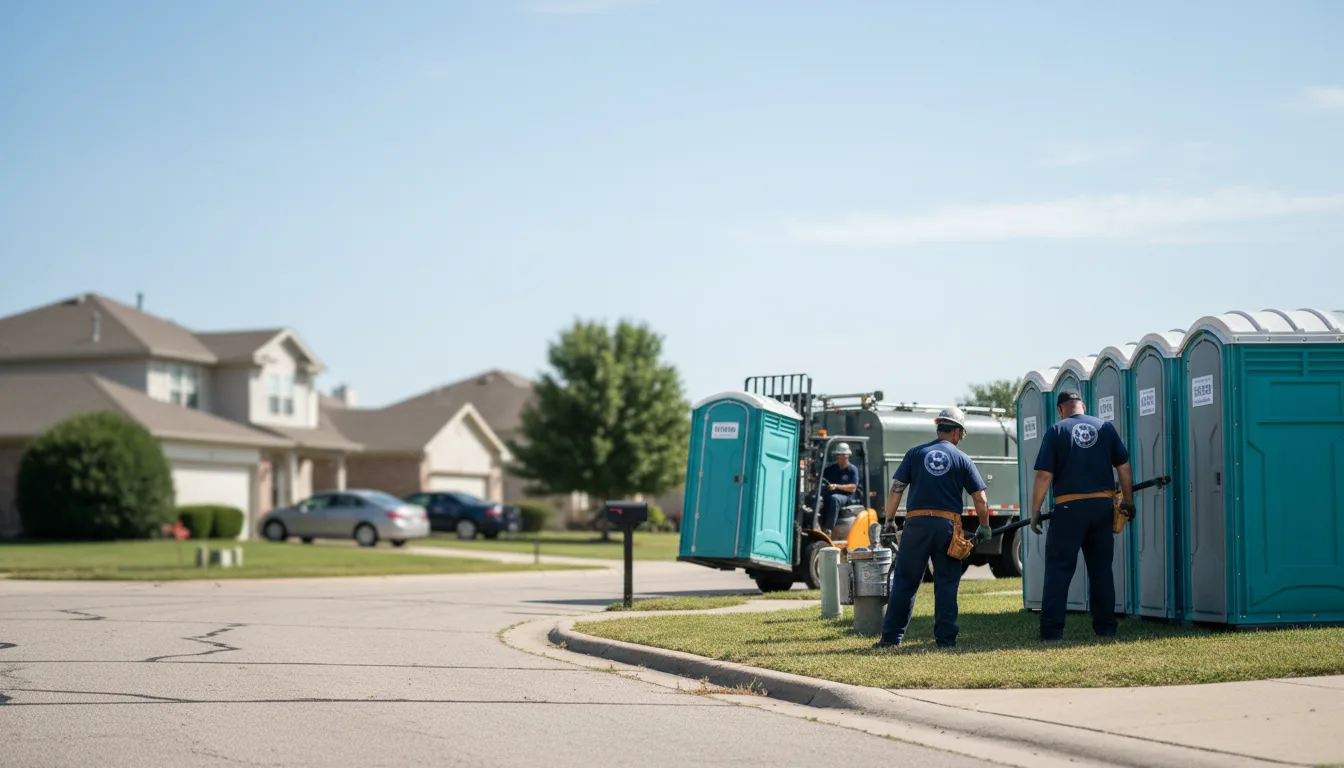 Porta Potty Rental in Hamburg, IL near me